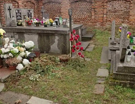 Rejon cmentarza Pobitno, gdzie komuniści ukryli ciało Kazimierza Człowiekowskiego. Fot. IPN
