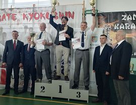 Zawodnicy Klubu Kyokushin Karate na Ogólnopolskim Turnieju