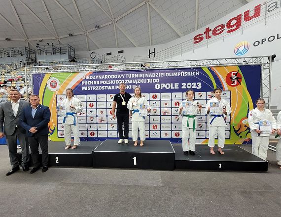 Magdalena Wałęga zdobyła złoty medal w Mistrzostwach Polski w judo do lat 16