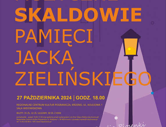 RCKP Zaduszki Muzyczne Studio Piosenki Swing 2024 plakat