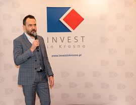 Krzysztof Borowicz, prezes Krośnieńskiego Inkubatora Technologicznego zaprasza przedsiębiorców do współpracy