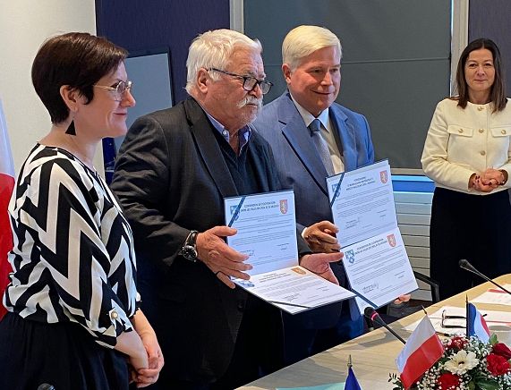 Podpisanie umowy partnerskiej pomiędzy Krosnem a Creil