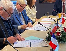 Podpisanie umowy partnerskiej pomiędzy Krosnem a Creil