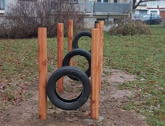 psi park na ul. Piastowskiej