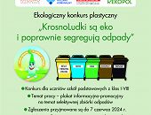 Konkurs plastyczny „KrosnoLudki są eko i poprawnie segregują odpady”