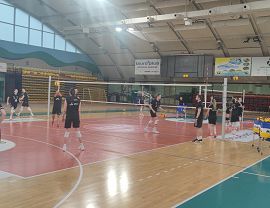 Kolejna reprezentacja Polski w piłce siatkowej - trenuje w krośnieńskiej hali sportowo -widowiskowej