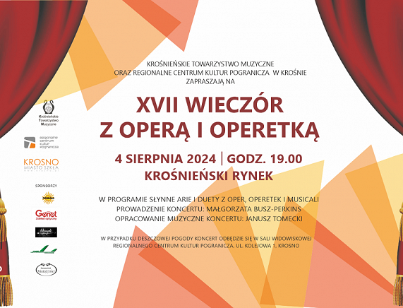 RCKP Wieczór z opera i operetką 2024 grafika
