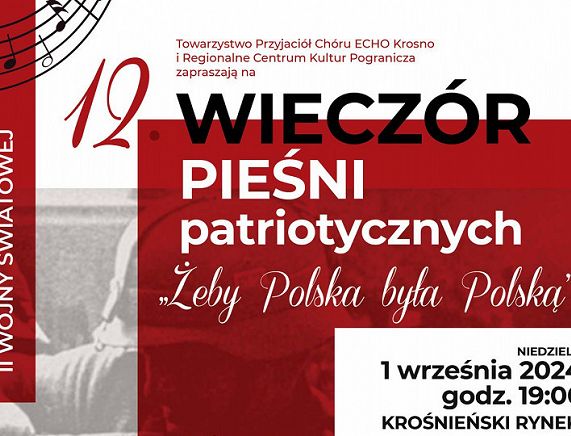 RCKP Wieczór pieśni patriotycznych 2024 plakat_20240829094221