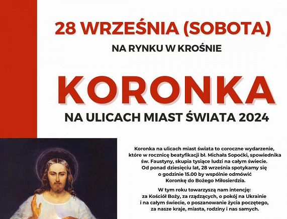 Plakat Koronka 2024