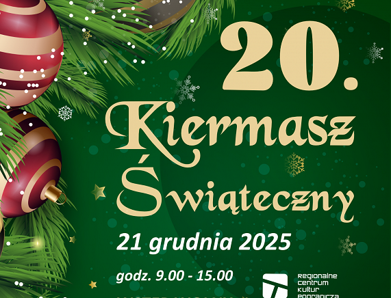 RCKP Kiermasz Świąteczny 2025 grafika kwadrat