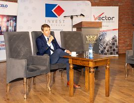 Prelekcja podczas VII Forum Gospodarczego w Krośnie