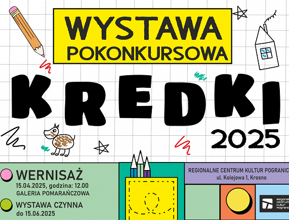 RCKP Wystawa pokonkursowa Kredki 2025 grafika poziom