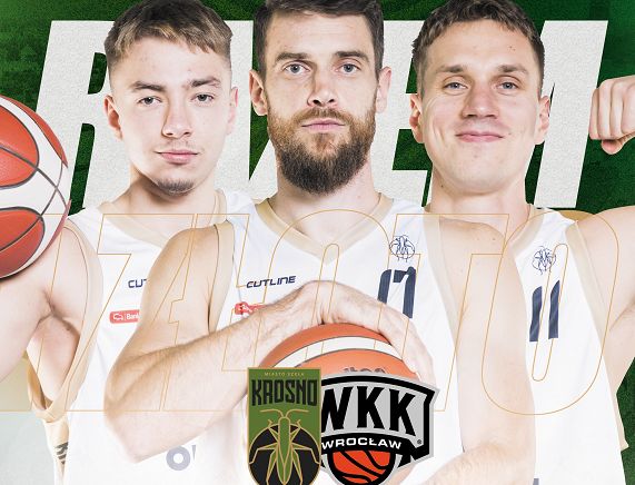 Plakat - półfinałowe mecze playoff w koszykówce mężczyzn