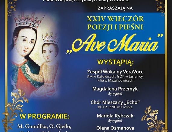 RCKP Koncert Ave Maria 2025 plakat