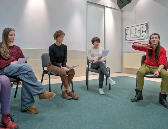 RCKP Warsztaty dotknij teatru 2025 fot. Paweł Fiejdasz 4