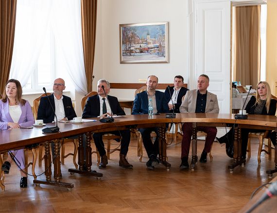 Obrady Krośnieńskiej Rady Biznesu.