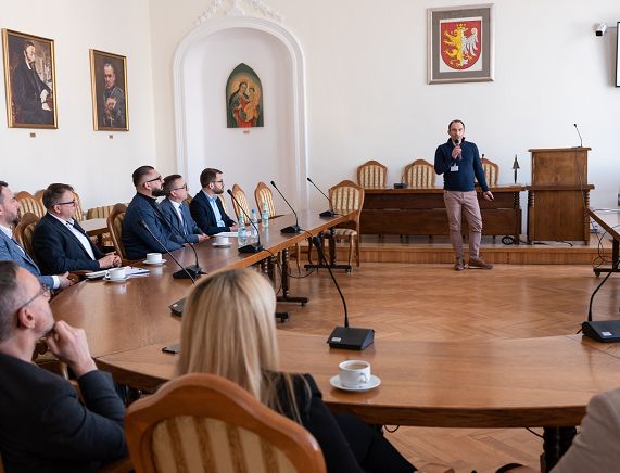 Obrady Krośnieńskiej Rady Biznesu.