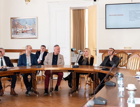 Obrady Krośnieńskiej Rady Biznesu.