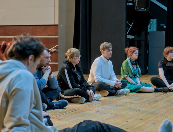 RCKP Warsztaty dotknij teatru 2025 fot. Paweł Fiejdasz 2