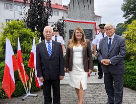 Na zdjęciu: Piotr Przytocki, Zbigniew KUbit, Joanna Kubit