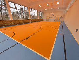 sala gimnastyczna pod modernizacji 2025