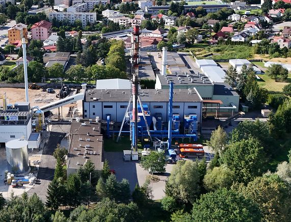 budowa magazynu energii elektrycznej na terenie Elektrociepłowni Krosno