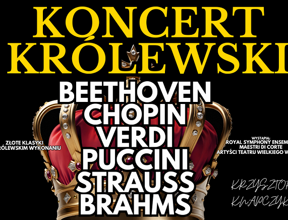 Koncert Królewski - plakat