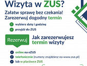 Rezerwuj wizyty w Zakładzie Ubezpieczeń Społecznych i wygodnie załatwiaj swoje sprawy