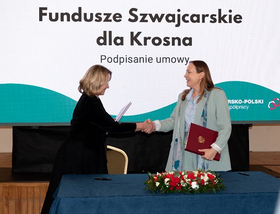 Krosno z dofinansowaniem z Funduszy Szwajcarskich!