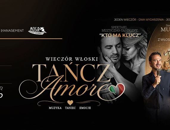 plakat wieczór włoski