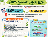Piknik Sąsiedzki „Pokoleniowe Smaki WSKa”