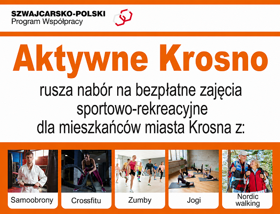 Bezpłatne zajęcia sportowo-rekreacyjne dla mieszkańców Krosna