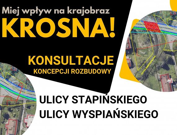 Stapińskiego i Wyspiańskiego. Trwają konsultacje koncepcji rozbudowy ulic